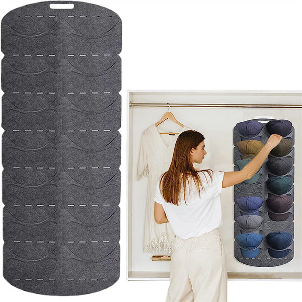 Wall Hanging Hat Baseball Hat Storage Bag Rack Door Hanger Cap Display Organizer