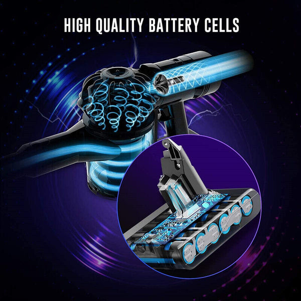 9500mAh Battery For Dyson V6 DC58 DC59 DC61 DC62 Animal SV03 SV04 SV06 SV09 DC72 - Lets Party