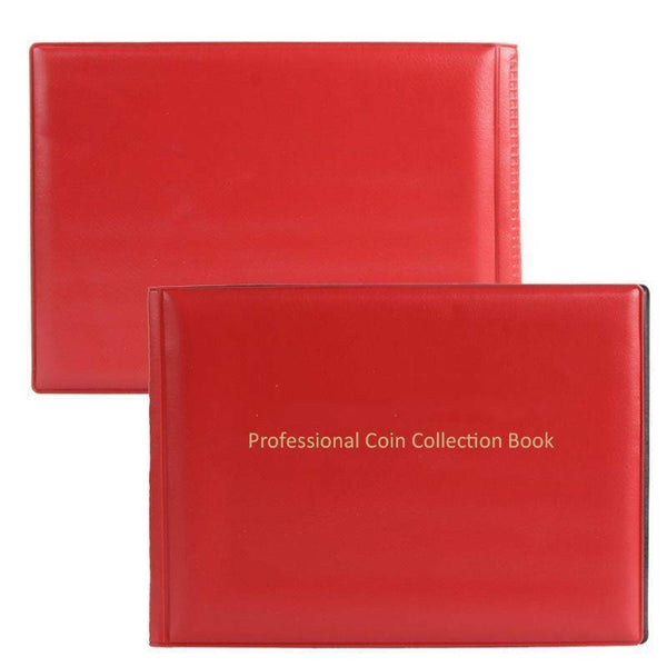240 Coins Pockets Holder Collection Storage Collecting Money Penny Pockets Album