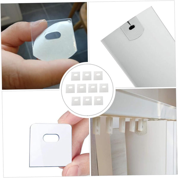 20Sets Clear Vertical Blind Repair Tabs Fixer Verticle Blinds Snap Panels Blind