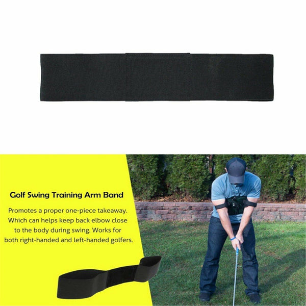 Golf Swing Training Aid Golf Arm Band Posture Motion Correction Belt Free Post