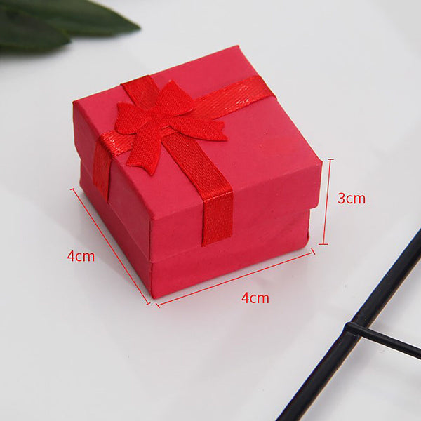 BULK 24 RETAIL CARDBOARD RING EARRING NECKLACE JEWELRY DISPLAY GIFT CACE BOX AU