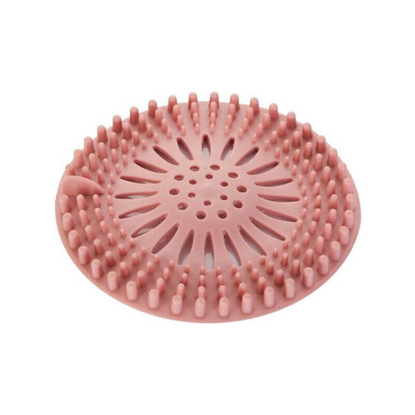Silicone Drain Cover Sink Catcher Hair Stopper Plug for Bathroom Floor Laundry