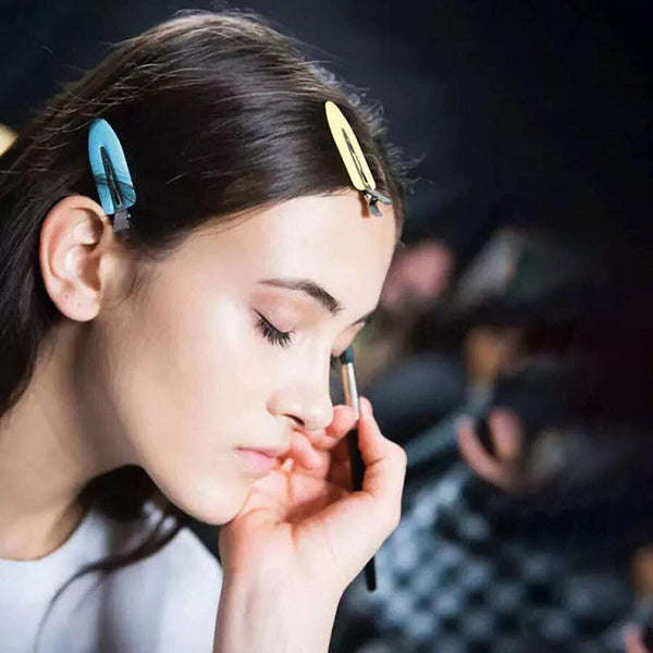 12/24X No Bend Hair Clips No Crease Hair Clips Fix Pin Barrette For Makeup Women