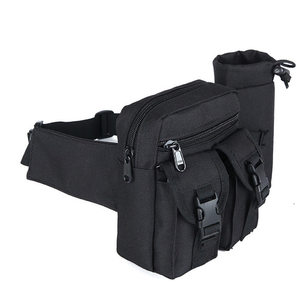 Tactical Waist Bag Belt Military Fanny Pack Pouches Buckle Men Bum Utility Black