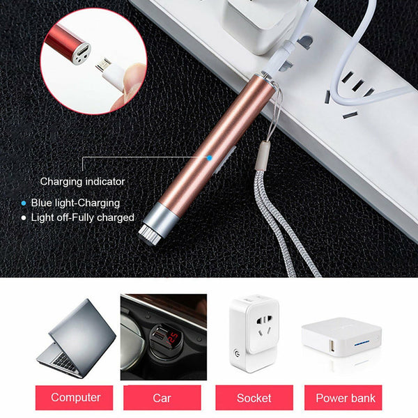 5D Diamond Painting Pen USB Diamond Painting Tool LED Light Point Drill Accessor