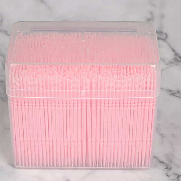 1060PCS Dental Picks toothpicks BrushPicks Brush Tooth Picks Interdental Plastic
