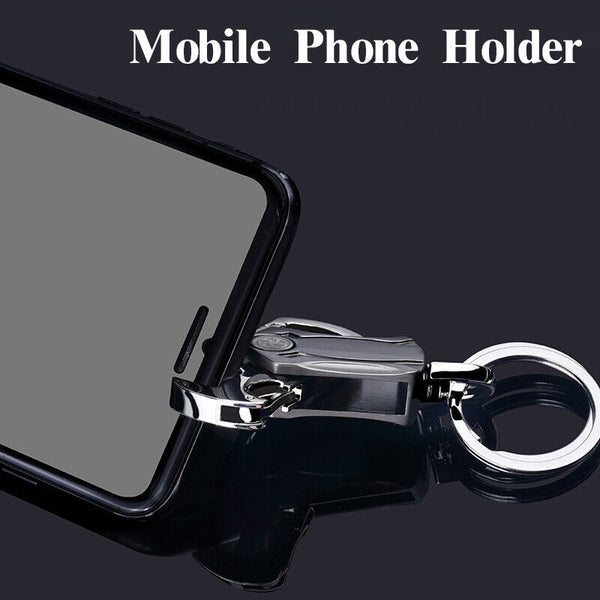 Gift Car Key Rings Alloy Chain Keychain Holder Metal Stylish Heavy Duty Keyring
