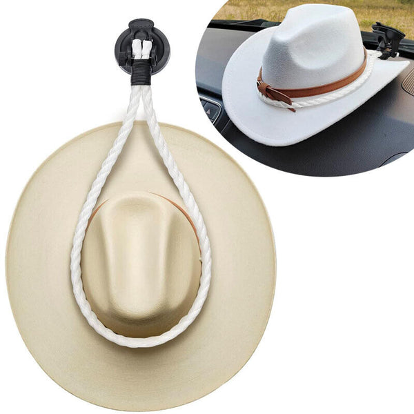 2Pcs Car Hat Mounts Cowboy Hat Holder Saver Space Cowboy Hat Rack for Truck SUV