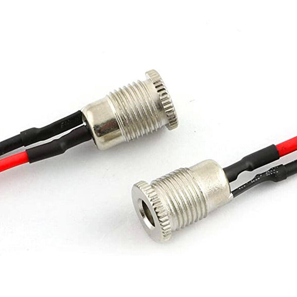 10pcs 5.5 mm x 2.1mm DC Power Jack Socket Female Panel Mount Connector DC 30V 5A