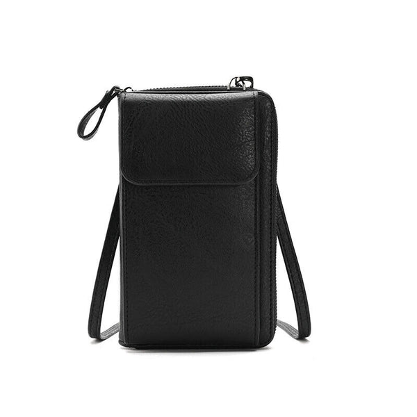 PU Leather Women Pouch Bag Mobile Phone Bag Crossbody Shoulder Purse Wallet AUS
