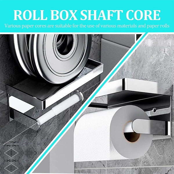 Toilet Roll Holder Insert Bathroom Washroom Fitting Spindle Spring Loaded