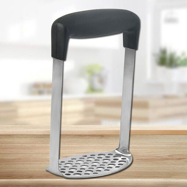 Potato Masher Vegetable Tool Stainless Steel Heat Kitchen Resistant Press Rice A