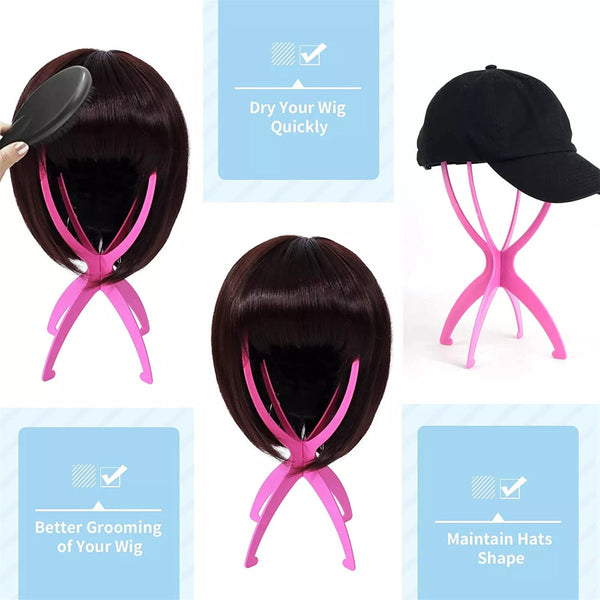 Wig Stand Hanger Stable Detachable Hanging Holder Hair Accessories Hat Display