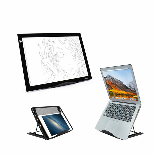 Portable Adjustable Aluminum Laptop Stand Foldable Desktop Notebook Tripod Tray