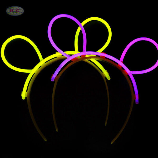 25x Multi Glow Sticks Connector Glasses Light Shining Party Fun Toy Glow in dark