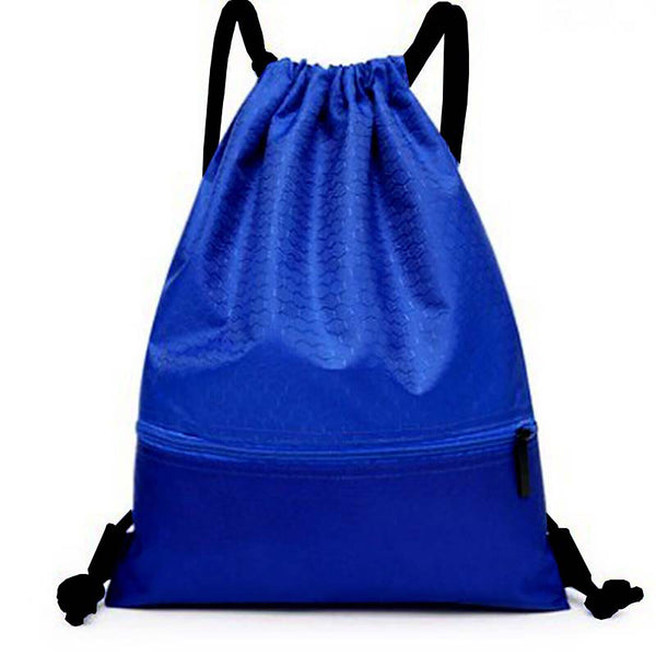 Backpack Sport Pack String Tote Gym Bag Cinch Sack School Drawstring Capacity