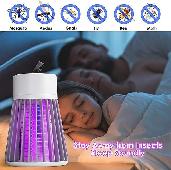 Electric LED UV Mosquito Trap Killer Lamp Insect Catcher Fly Bug Zapper Mozzie