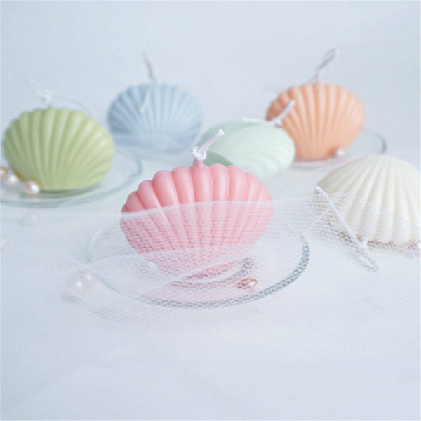 DIY Aromatherapy Candle 3D Silicone Moulds DIY 3D Seashell Shell Candle Mould AU