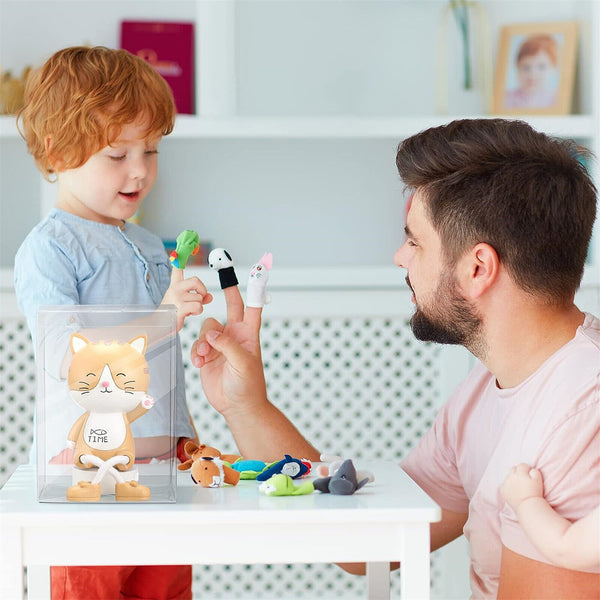 10PCS 4In Vinyl Protector Box Acid Free Plastic Seal Display Case Game Cover Box