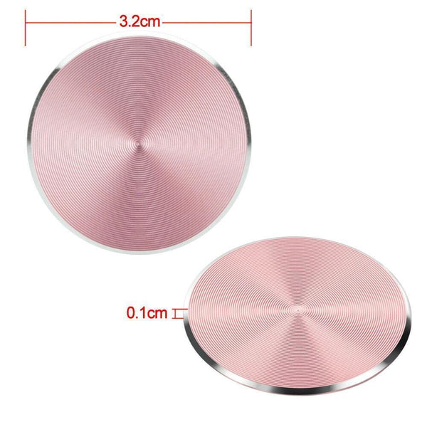 4PCS Metal Plate Magnetic Car Phone Holder Accessories Stand For Magnet Phone AU