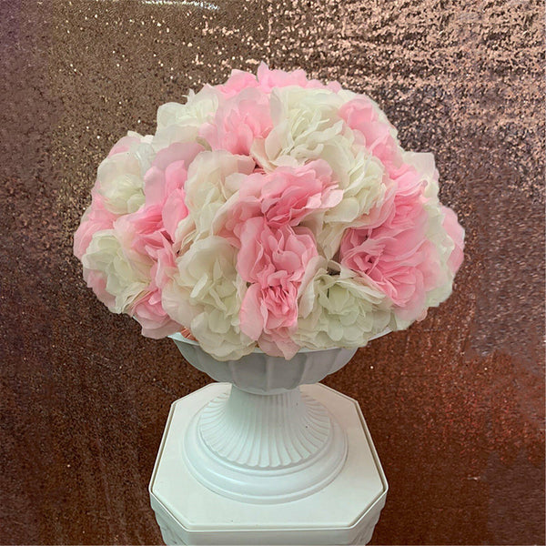 30cm Artificial Rose Flower Ball Bouquet Home Garden Wedding Party Decoration AU