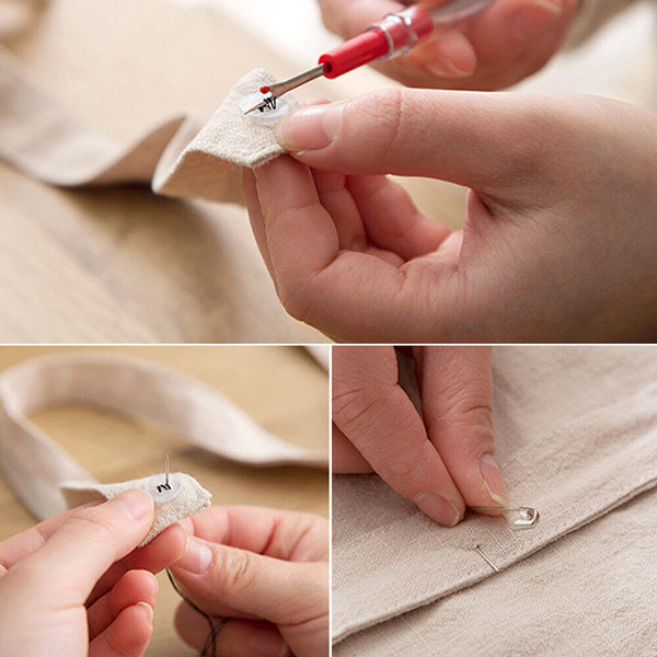 Portable Sewing Kit Home Travel Sewing Thread Needles Pins Measure Set With Case