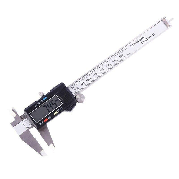 Stainless Steel LCD Digital Electronic Vernier Caliper Micrometer 6" Inch/150MM