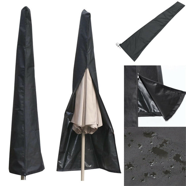 190CM Parasol Umbrella Cover Cantilever Banana Waterproof Outdoor Garden Shield