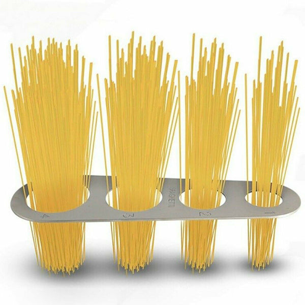 2X Stainless Steel Pasta Serving Size Measuring Tool Spaghetti Noodle Portion A