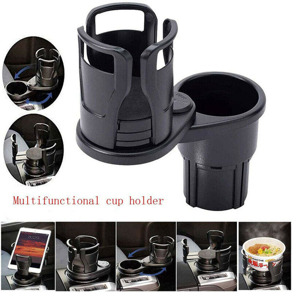 Adjustable Auto Car Seat Cup Holder Drink Coffee Water Bottle Cleanse Storage AU