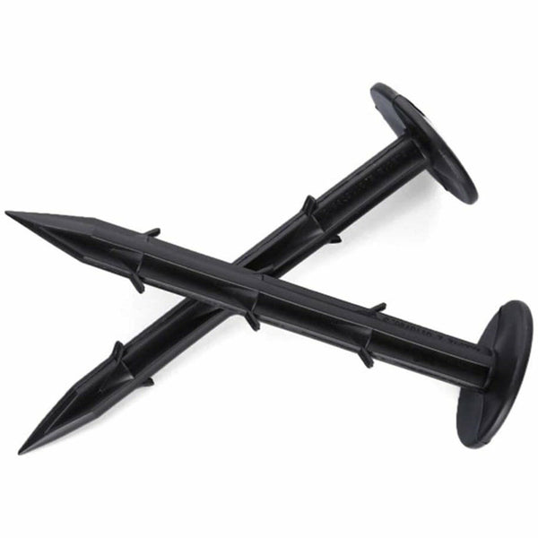 Grass Pegs Lawn Turf Weed Mat Plastic Pins Stakes Anchor Lawn Sod Fasten