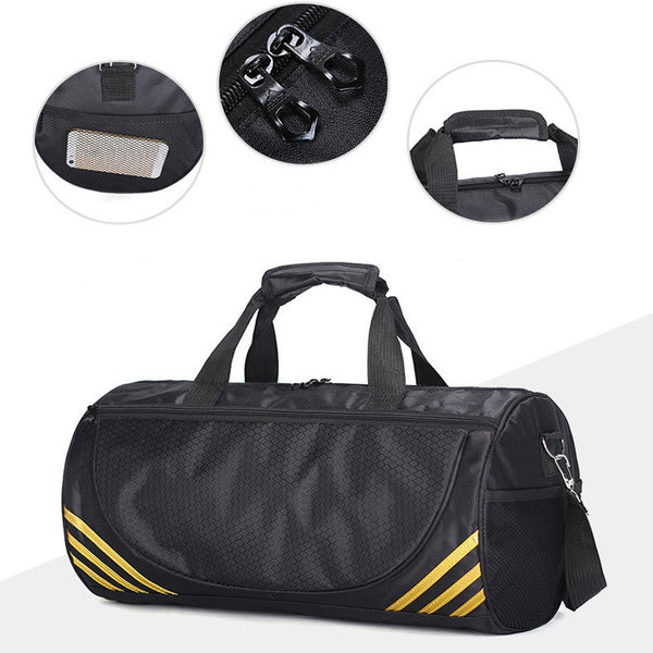 Gym Waterproof Shoulder Strap Large Duffle Bag Sports Foldable Taekwondo Travel