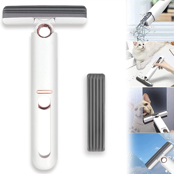 Mini Mop Self-Squeeze Wet Hand Free Portable Home Window Cleaner Tools Mop AUS