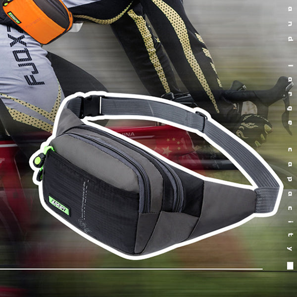 Fanny Pack Zip Pouch Men/Women Handy Belt Hiking Climbing Sport Bum Waist Bag AU