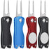 UP 10X Foldable Golf Ball Marker Repairer Pitch Magnetic Mark Divot Repair Tools