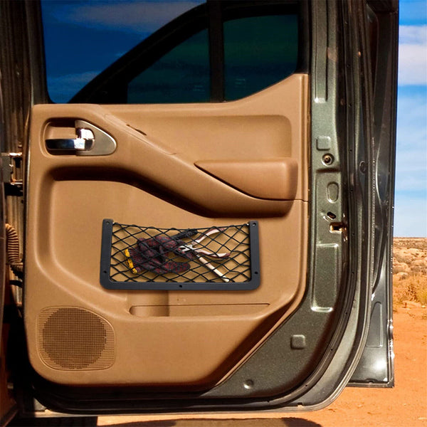 2PCS Large Storage Net Pocket For Camper Van Caravan Organiser Holder Tools New