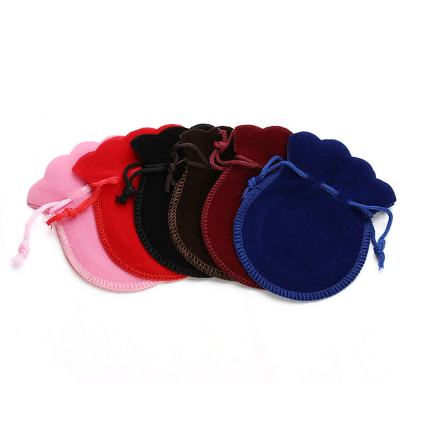 20PCS Velvet Pouch Drawstring Bags Wedding Favours Gift Party Jewellery Packing