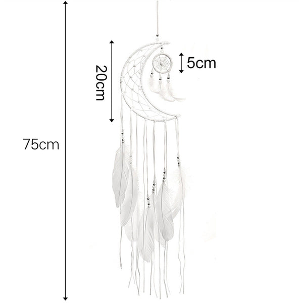 Moon Dream Catcher Decor Nordic Dreamcatcher Star Decor Home Garden Craft AUS