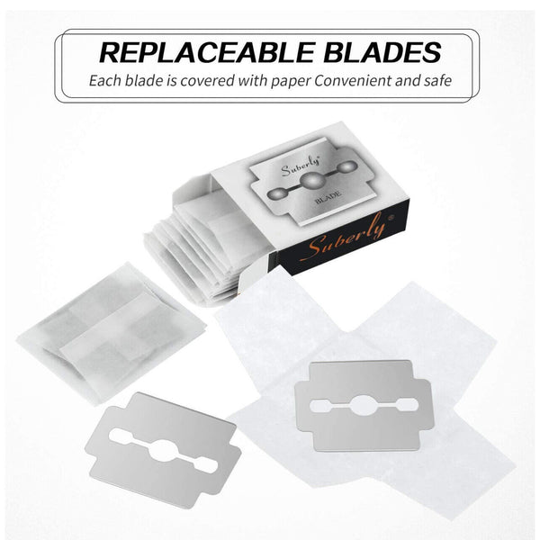 Foot File Hard Skin Remover Callus Shaver Corn Cutter Tool Pedicure + 10 Blades