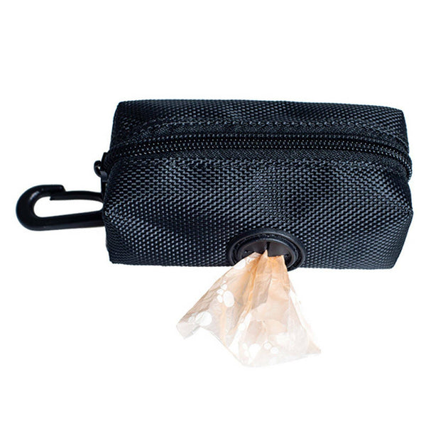 Dog Poop Bag Holder Pet Puppy Garbage Waste Pick Up Bags Dispenser Pouch Outdoor