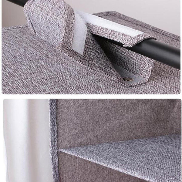 Hanging Organiser Clothes Storage Wardrobe Garment Shelves Shoe Tidy