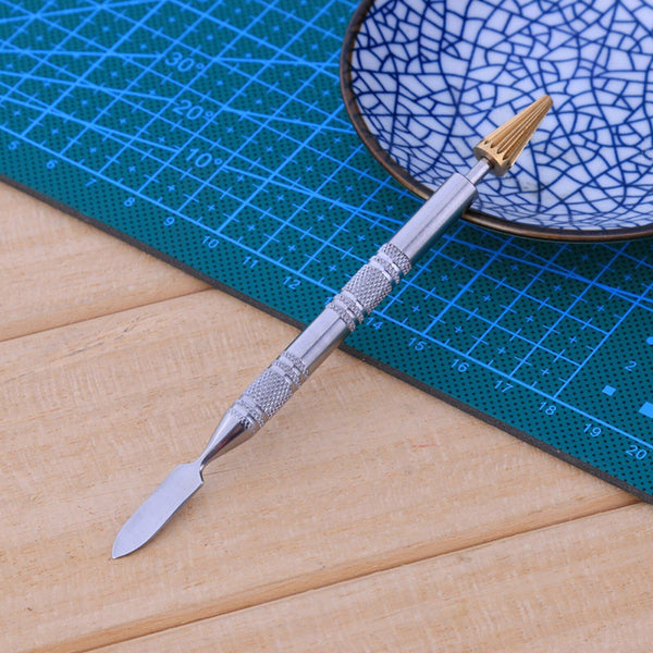 1/2PCS Dual Head Leather Edge Oil Dye Paint Pen Applicator Paint DIY Leather AU