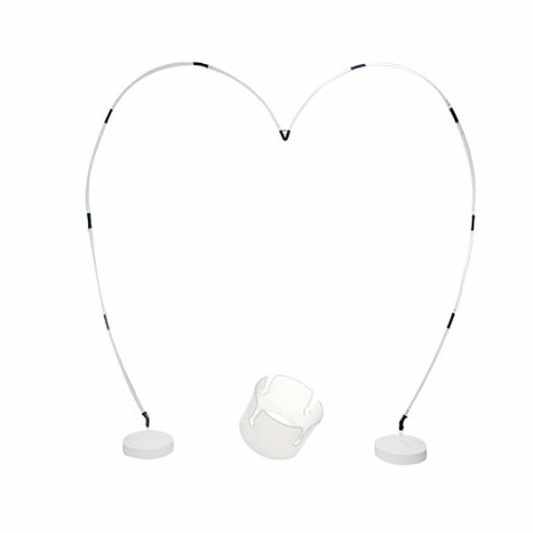 2.3x2.2M Love Heart Arch Stand Balloons Column Party Stage Wedding Aisle Decor