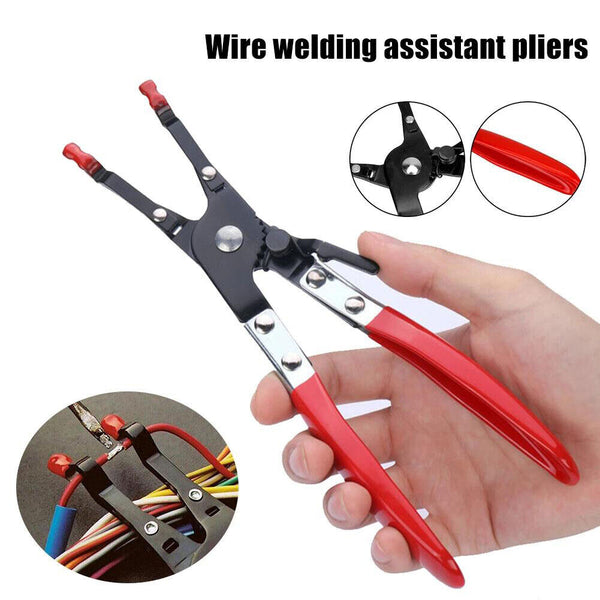 1/2PCS Universal Car Vehicle Soldering Aid Plier Hold 2 Wires Whilst Car Repair