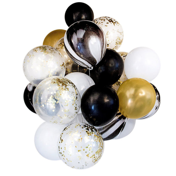 20Pcs ins Confetti Latex Balloons Balloon Set Birthday Wedding Party Decoration