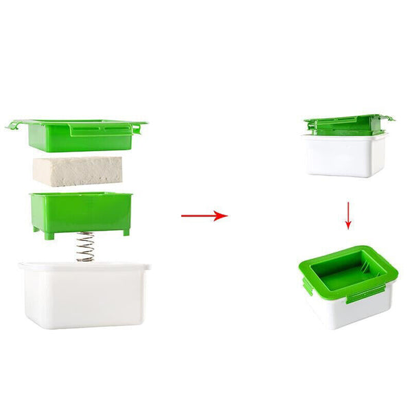 SIMPLE Tofu Press/Marinating Dish, Removes Moisture From Tofu Automatically AU
