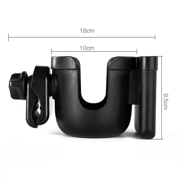 Baby Stroller Cup Holder Drink Bag Milk Bottle Phone Pram Golf Buggy Wheelchair