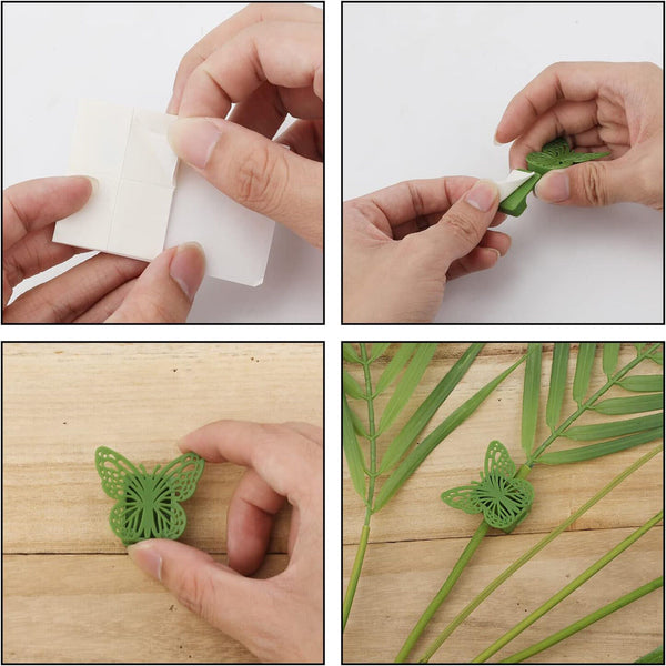 Butterfly Vine Plant Clips Rattan Plant Climbing Wall Clip Wall Vine Fix Fixture