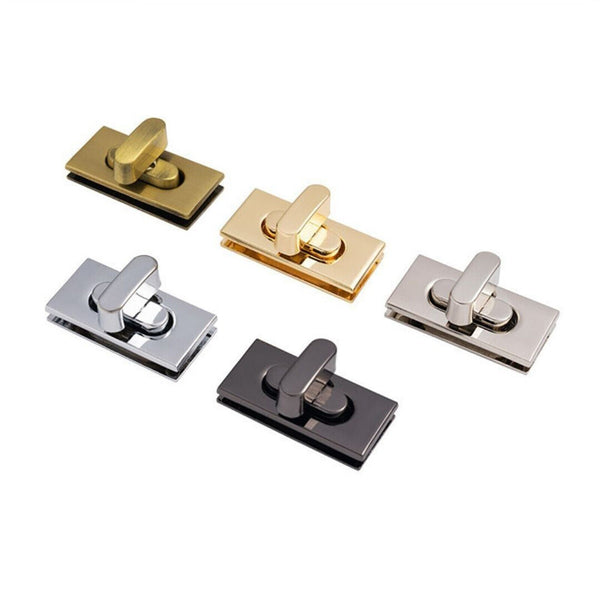 Metal Purse Handbag Closure Twist Lock Turn Lock Clasp DIY Craft Bag Purse Lock